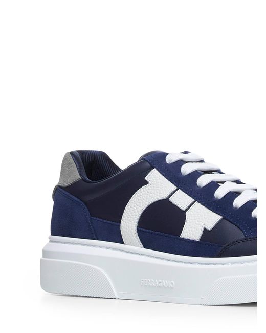 Ferragamo Blue Sneakers for men