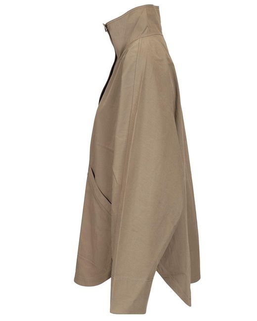 Totême Brown Parachute Jacket