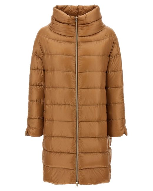 Herno Brown 'Matilde' Down Jacket