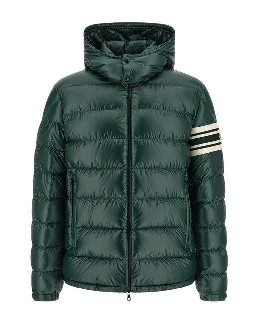 Moncler Green 'Landre' Down Jacket for men