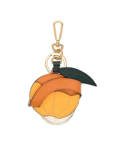 Mulberry Orange Keyring