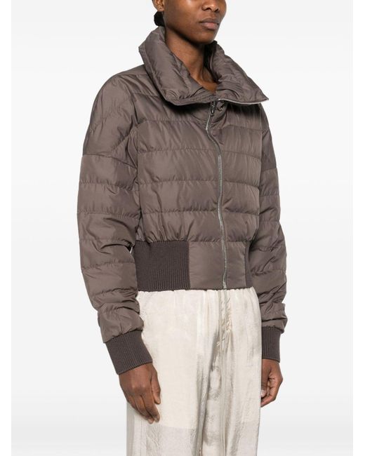 Moncler Brown Nylon Blouson Jacket