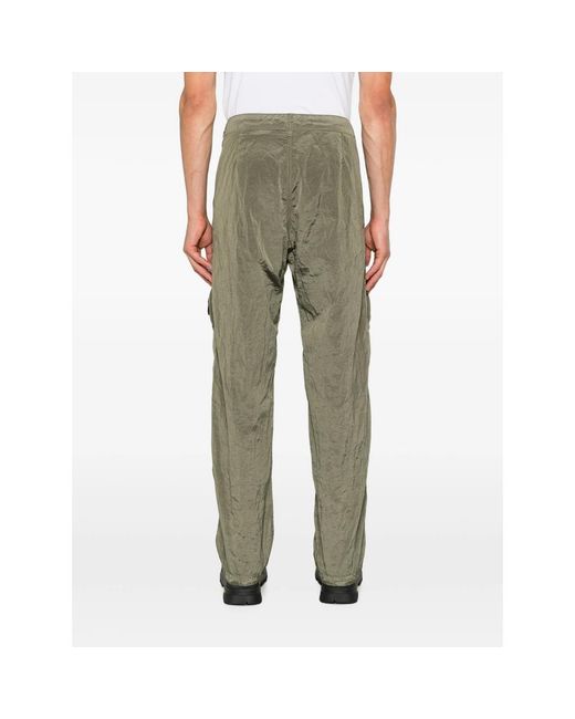 Stone Island Green Trousers for men
