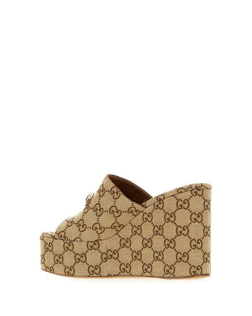 Gucci Brown Shoes Mules