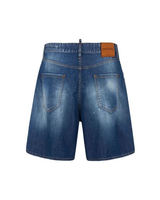 DSquared² Blue Shorts for men