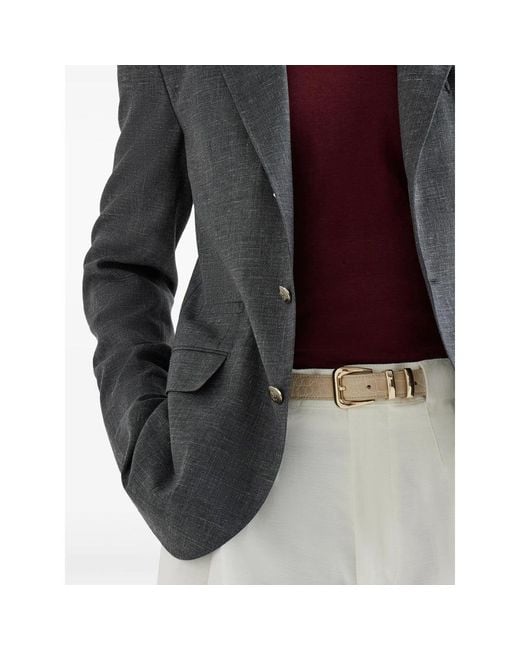 Brunello Cucinelli Blue Jackets for men
