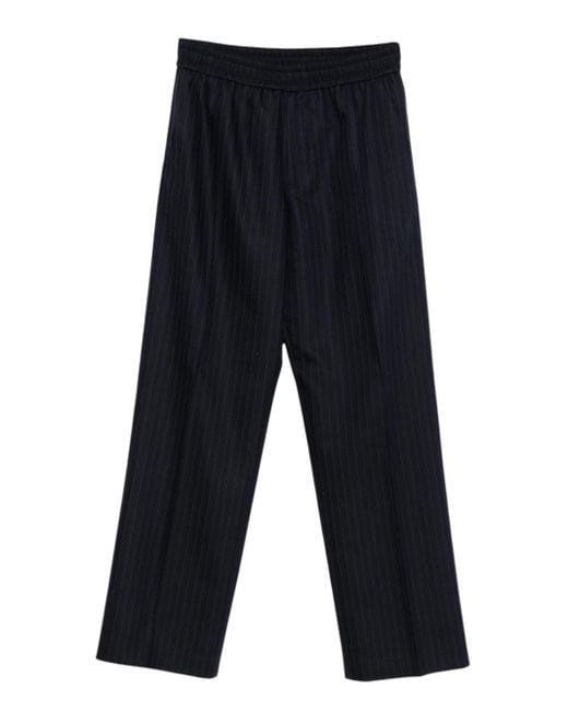 Golden Goose Deluxe Brand Blue Journey's Wide Jogging Pant Pinstripe for men