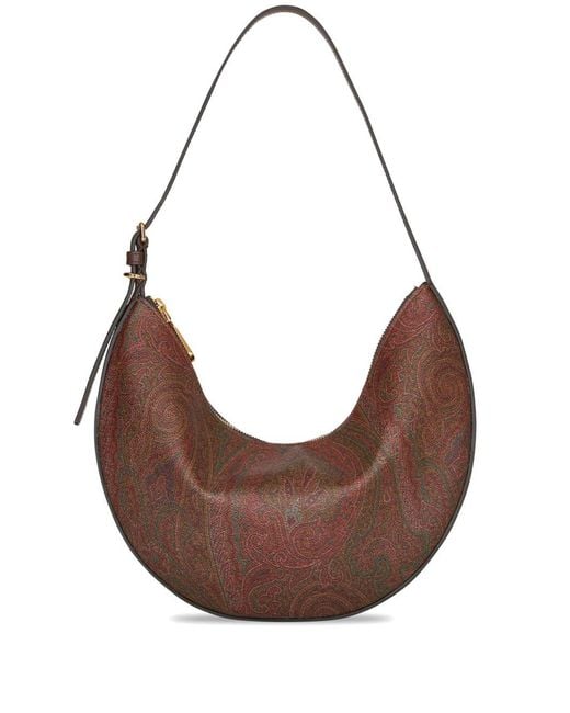 Etro Brown Medium Hobo Bag