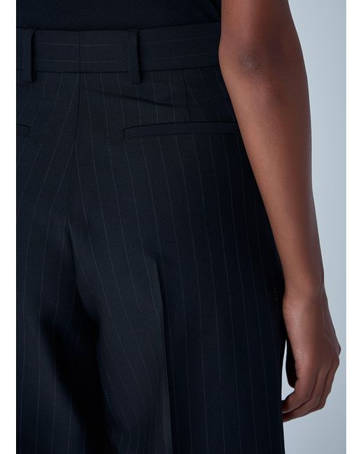 Gucci Blue Tailored Wool Pants