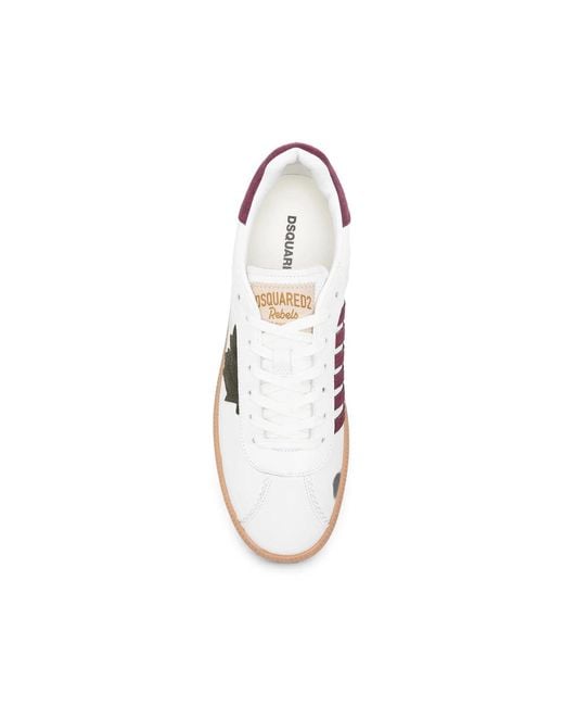 DSquared² White Trainers for men