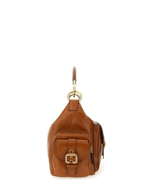 Chloé Brown Chloã Leather Camera Bag
