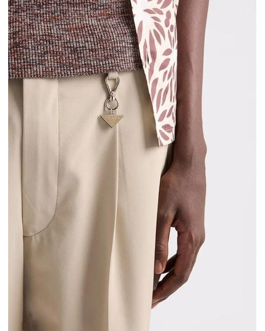 Prada Natural Cotton Pants for men