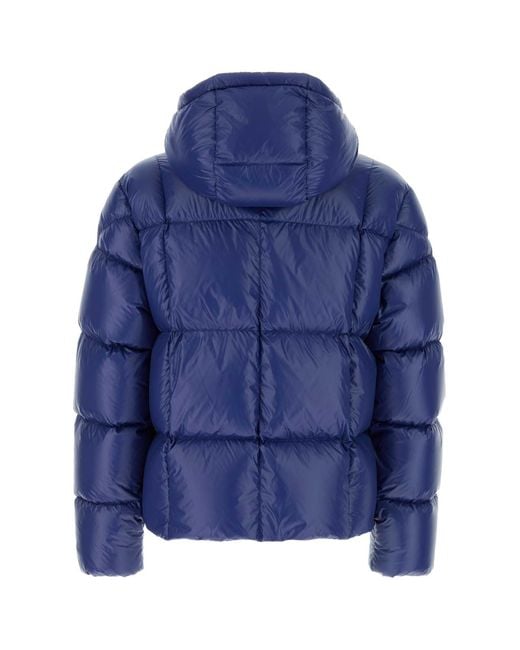 Moncler Blue Nylon Serfanto Down Jacket for men