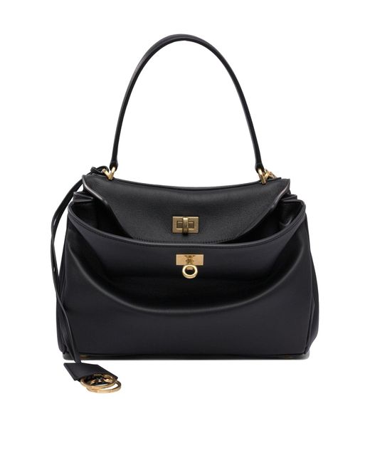 Balenciaga Black "Rodeo" Shoulder Bag