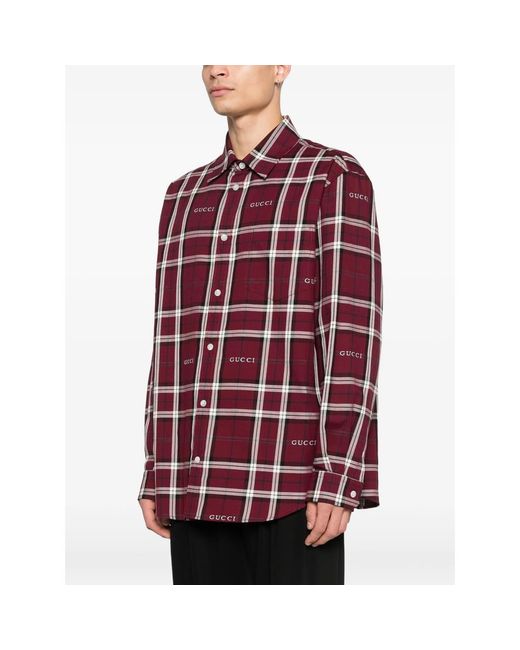 Gucci Red Shirts for men