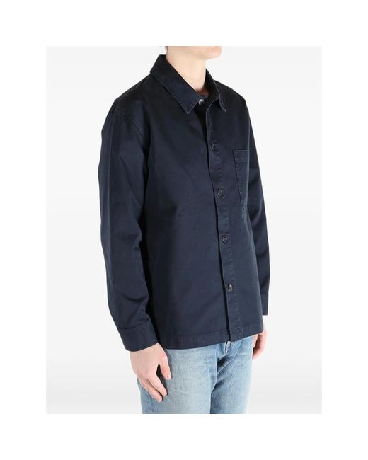 Saint Laurent Blue Jackets for men
