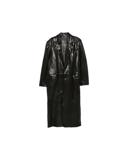 Ann Demeulemeester Black Jackets for men