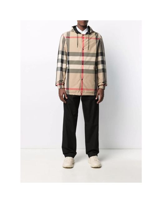 Burberry Black Lightweight Jacket Elmhurst for men
