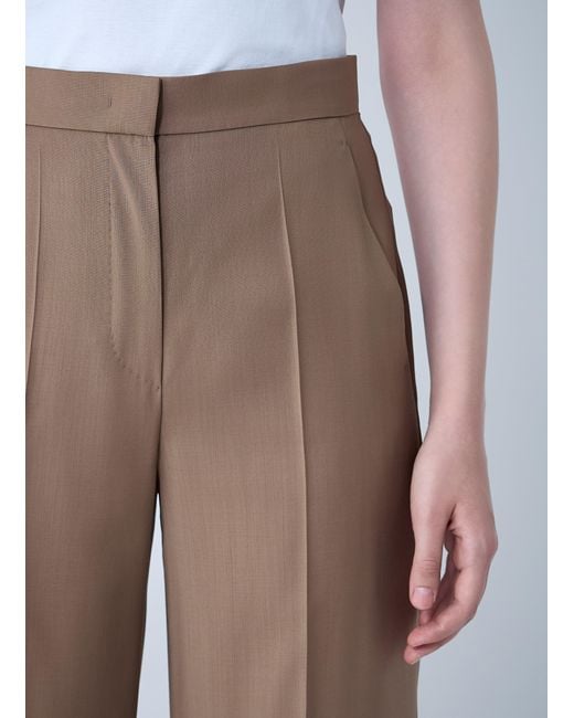 Max Mara Brown Wool Pants