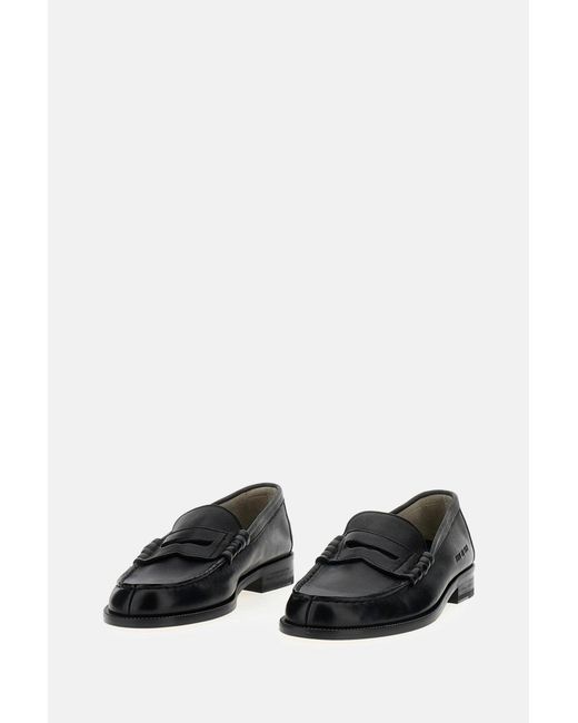 Common Projects Black Leather Loafers for men