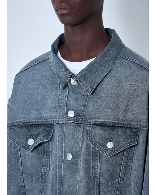 Junya Watanabe Blue Denim Jacket for men