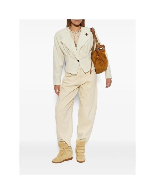 Isabel Marant White Neutrals Jackets