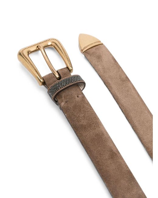 Brunello Cucinelli White Belts