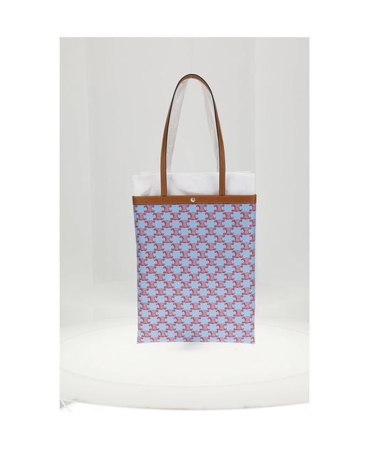 Céline Gray Medium Flat Shopper