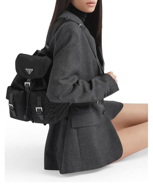 Prada Black Small Backpack