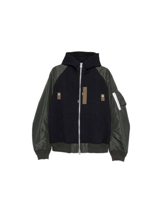 Sacai Black Jackets for men