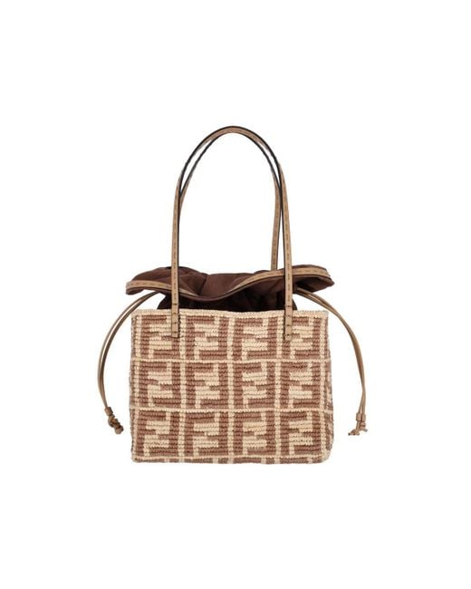 Fendi Roll' Small Tote Bag | Lyst