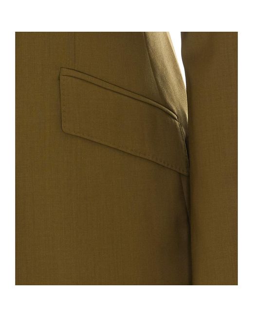 Max Mara Green Mxmpatio Structured Jacket