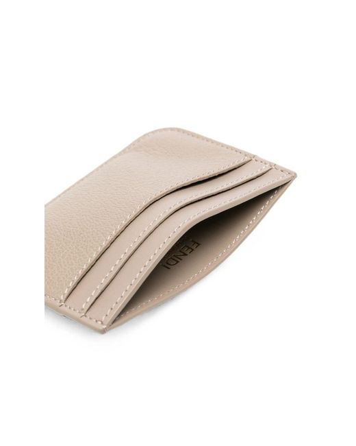 Fendi Natural Neutrals Wallets & Purses