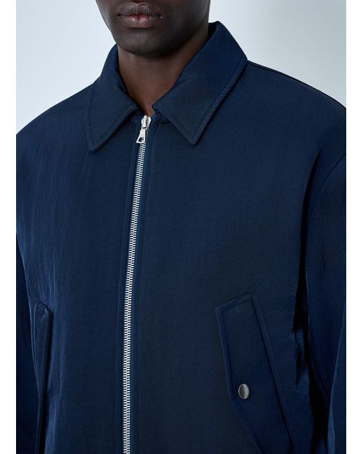 Dries Van Noten Blue Venlo Jacket for men
