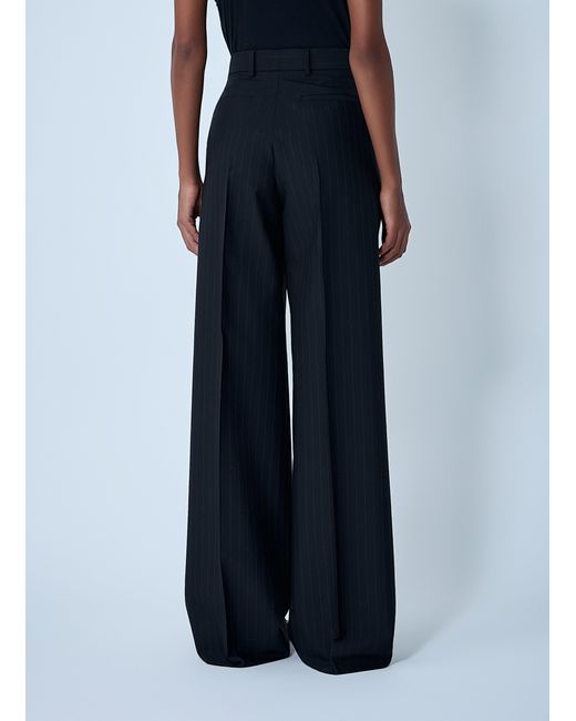 Gucci Blue Tailored Wool Pants