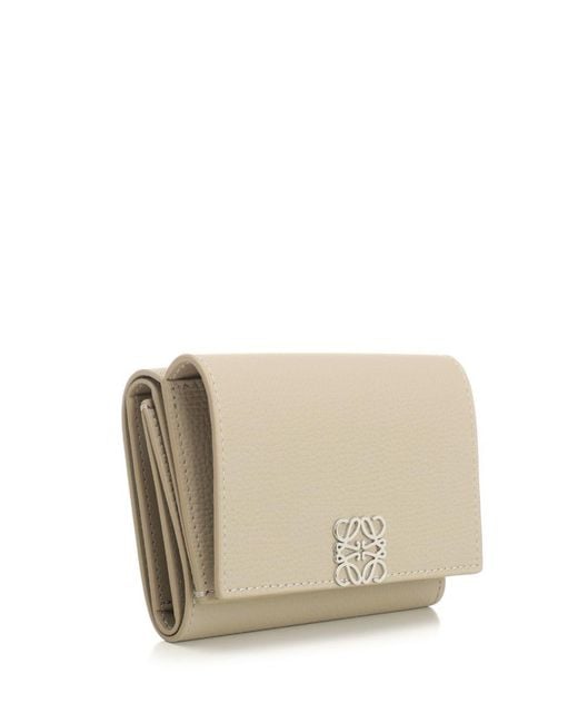 Loewe Natural Trifold Wallet