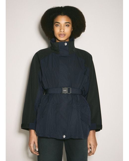 Prada Blue Technical Jacket