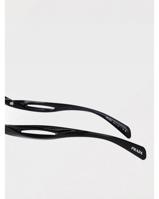 Prada White Pr A15S Acetate Sunglasses for men