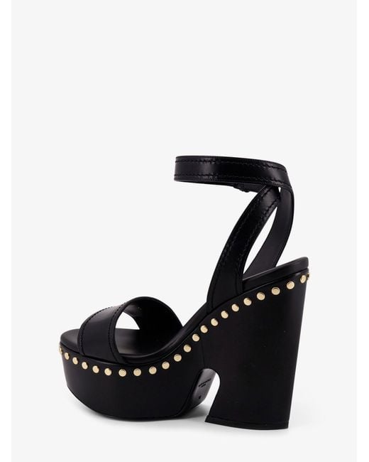 Givenchy Black Sandals Pelle