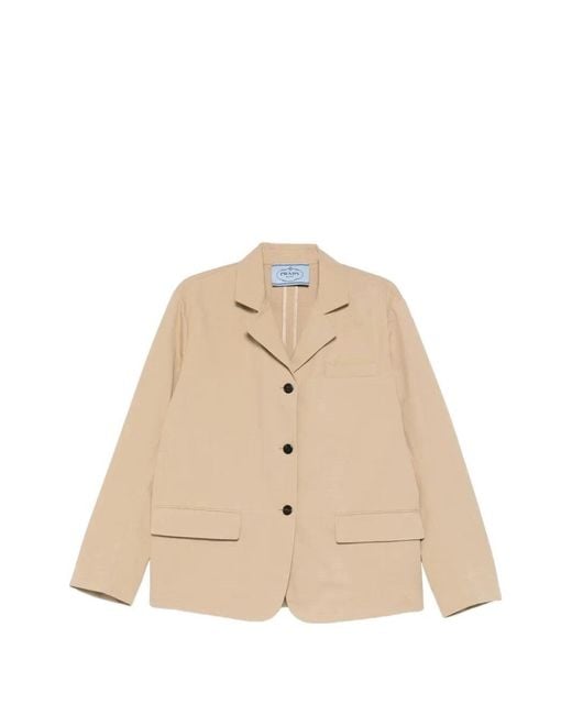Prada Natural Blazer