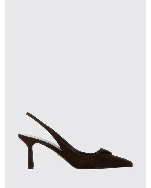 Prada Brown Pump Dark