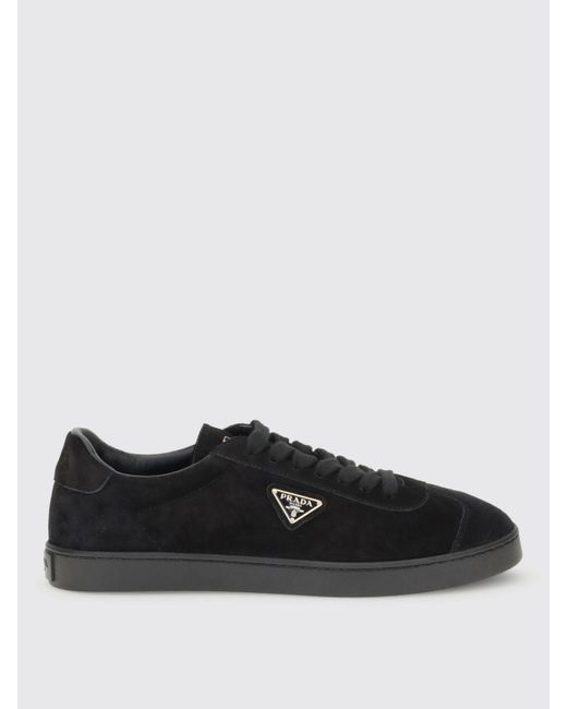 Prada Black Brogue Shoes for men