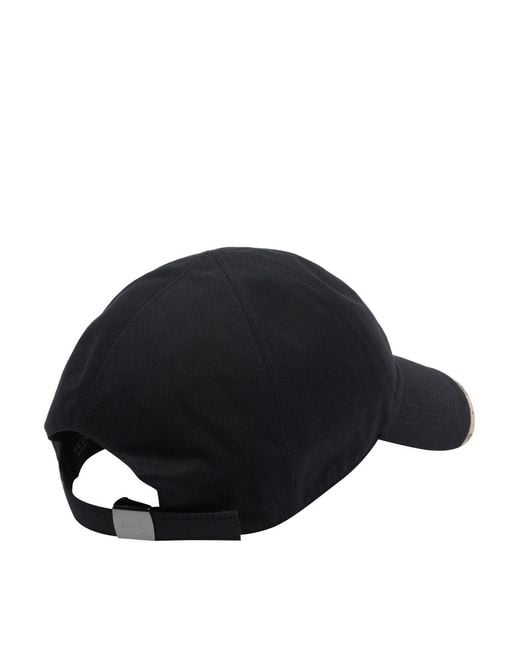 Gucci Blue Cotton Baseball Cap for men