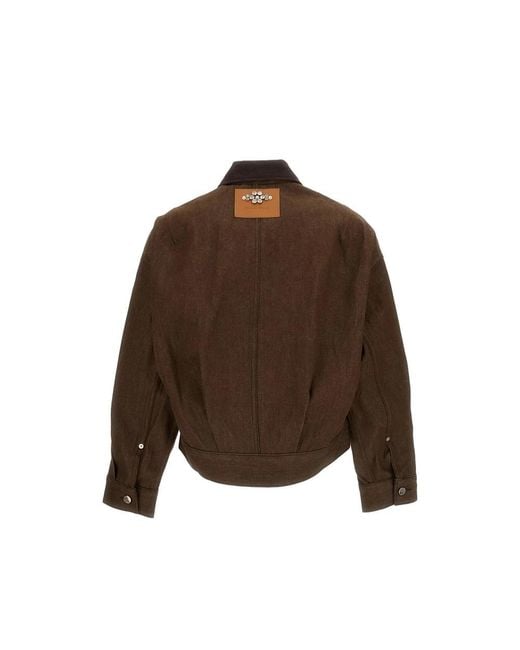 Simone Rocha Brown Jackets