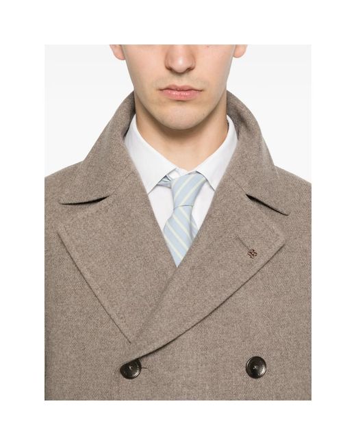 Tagliatore Brown Coats for men