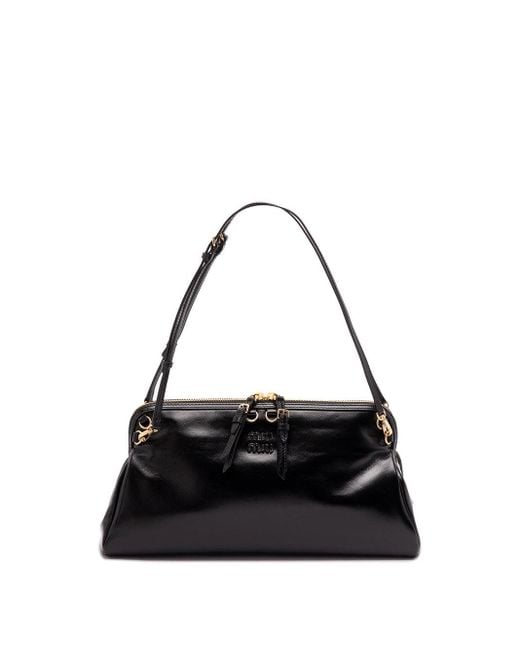 Miu Miu Black Leather Shoulder Bag