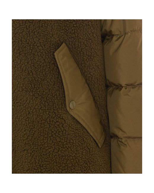 Herno Green Teddy Parka