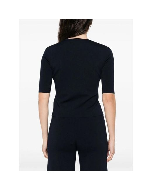 Max Mara Blue Tops