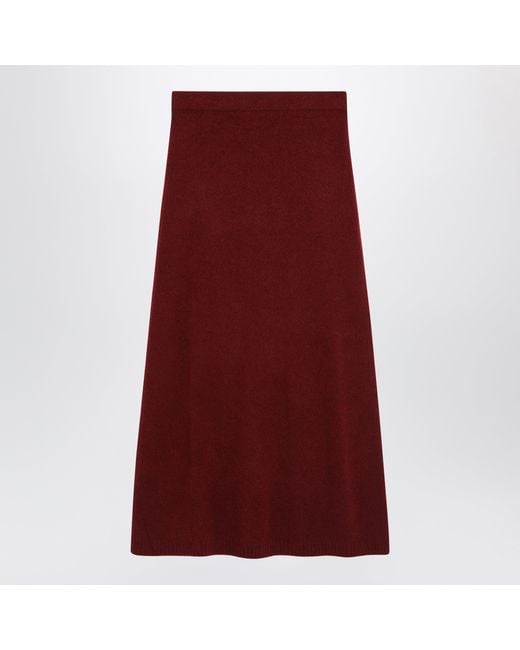 Max Mara Red Raspberry Skirt