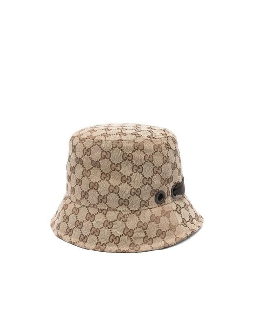 Gucci Natural Neutrals Hats for men